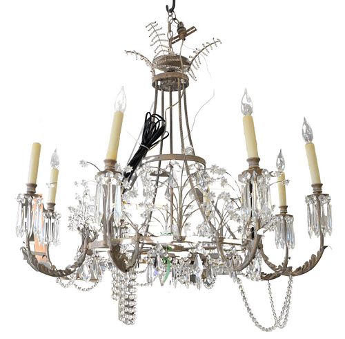 EIGHT LIGHT HANGING CHANDELIER  379aff