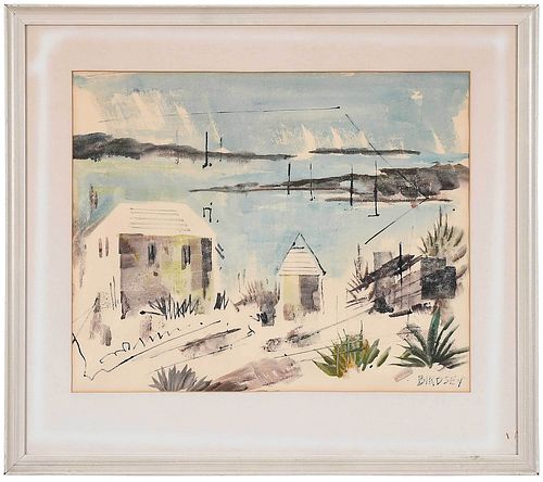 ALFRED BIRDSEY Bermuda 1912 1996 Harbor 379b40