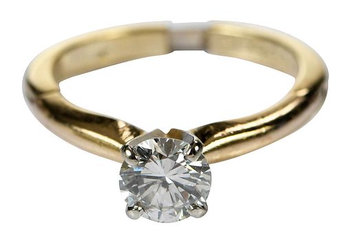 14KT DIAMOND RINGround brilliant 379b74