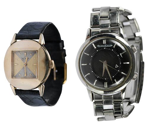 TWO JAEGER LECOULTRE WATCHESMemovox,