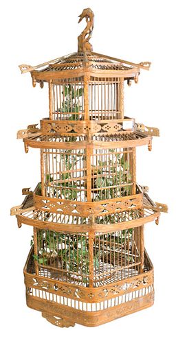 DECORATIVE BIRDCAGE HEIGHT 43 379bde