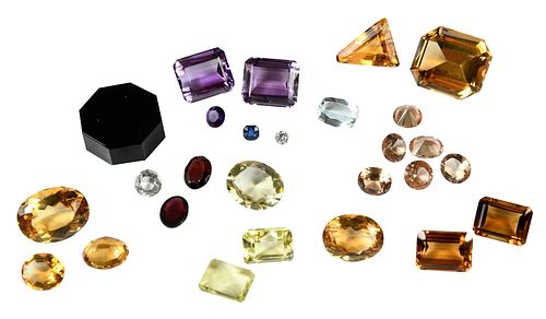 LARGE GROUP ASSORTED GEMSTONES11 379c07