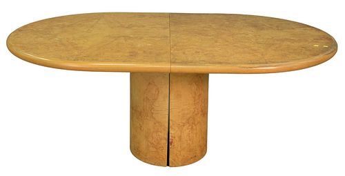 CARL SPRINGER OVAL DINING TABLE,