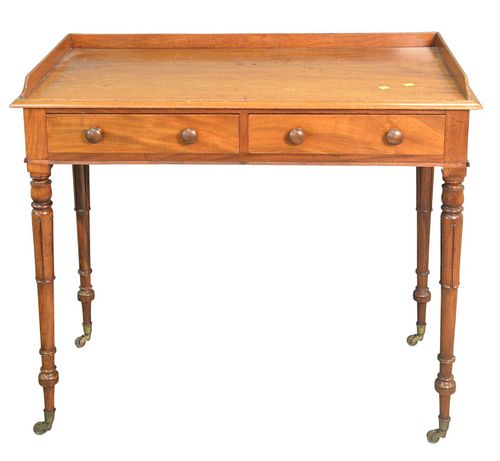 GEORGE IV MAHOGANY SERVER TABLE 379cc5