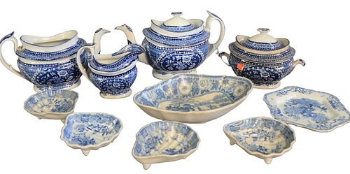 STAFFORDSHIRE LOT TO INCLUDE TEA