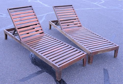 PAIR OF BARLOW TYRIE OUTDOOR TEAK 379cfd