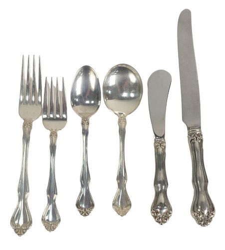 SIXTY PIECE WESTMORELAND STERLING 379d2a