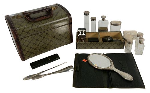 TRAVELLING VANITY SET HAVING STERLING 379d2c