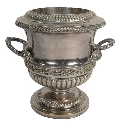 SHEFFIELD SILVER PLATED WINE COOLER 379d38