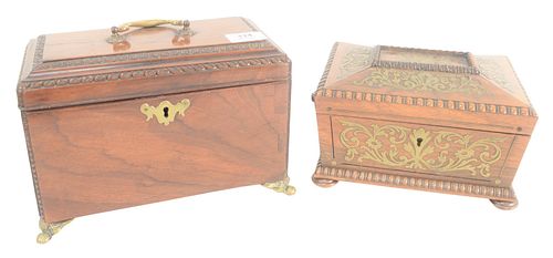 TWO REGENCY BOXES TO INCLUDE ROSEWOOD 379d89