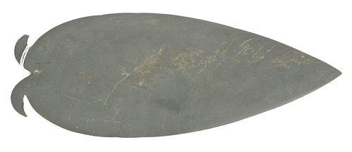 EGYPTIAN SLATE PALETTE IN THE FORM OF