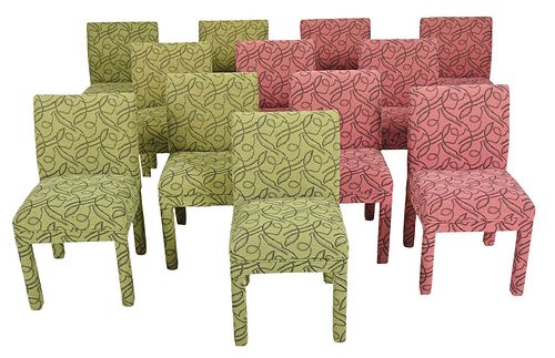 SET OF 12 CONTEMPORARY UPHOLSTERED 379e7d