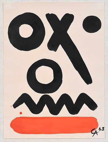 ALEXANDER CALDER(American, 1898-1976)

Two