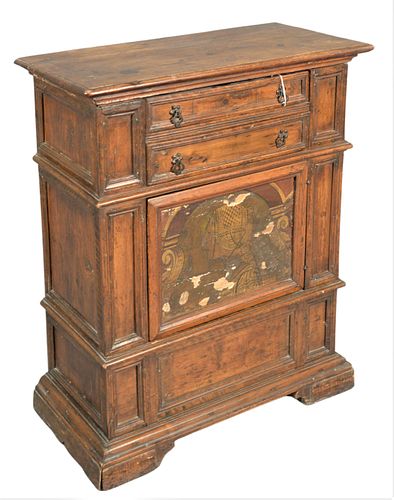 CONTINENTAL STYLE CABINET, PARTIALLY