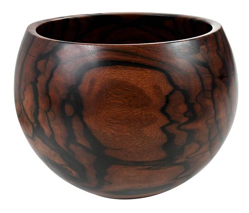 RUDE OSOLNIK MACASSAR EBONY BOWL New 379fd2