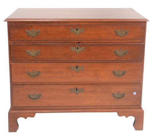 CHIPPENDALE CHERRY FOUR DRAWER 379fde