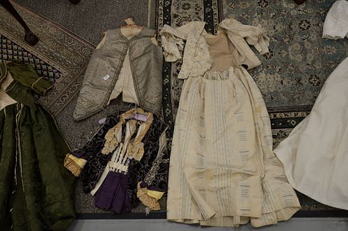 FIVE PIECE GROUP OF VICTORIAN CLOTHING