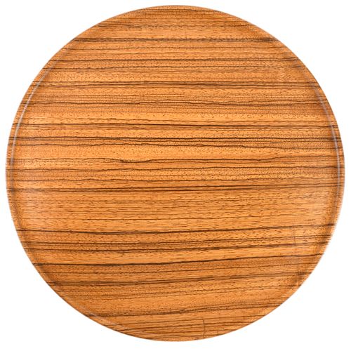 RUDE OSOLNIK ZEBRAWOOD LAZY SUSAN New 37a032