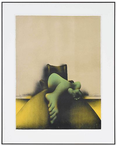 PAUL WUNDERLICH German 1927 2010 Divan 37a072