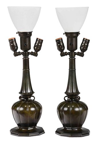 PAIR JUST ANDERSEN TABLE LAMPSDanish  37a096