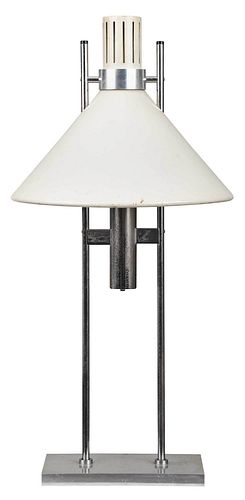 MODERN CHROME TABLE LAMP20th century,