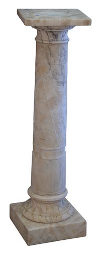 MARBLE PEDESTAL HAVING FLORAL  37a0ec