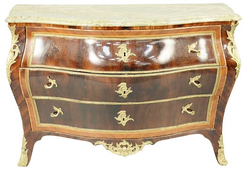 NORTHERN EUROPEAN BOMBE COMMODE,