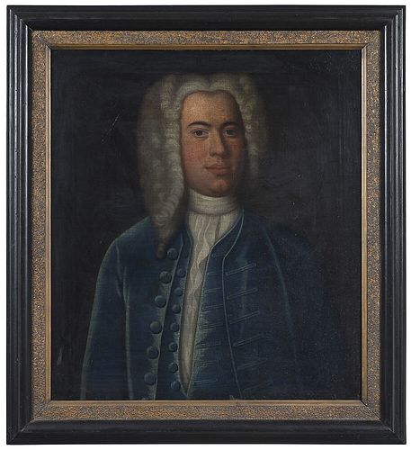 BRITISH SCHOOL PORTRAIT 18th century Gentleman 37a1b7
