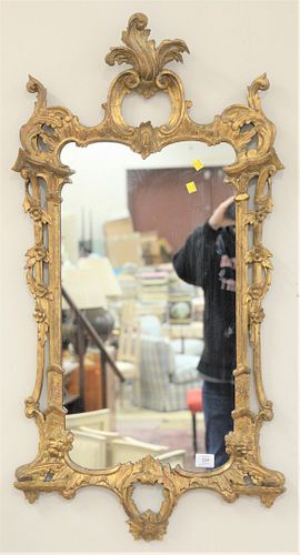 CHINESE CHIPPENDALE STYLE MIRROR  37a1ae