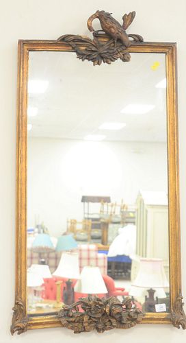 CHIPPENDALE RECTANGULAR MIRROR,