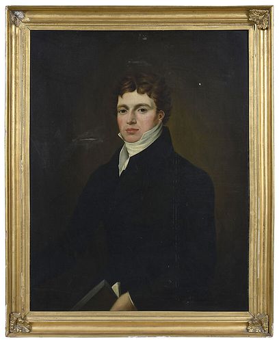 BRITISH SCHOOL PORTRAIT early 19th 37a1b9