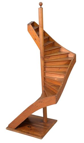 SMALL ARCHITECTURAL STAIRCASE MODEL  37a1ba