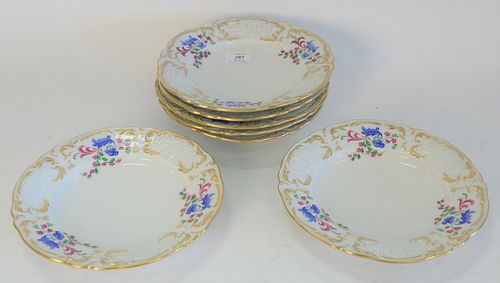 SET OF SEVEN ROYAL VIENNA PORCELAIN