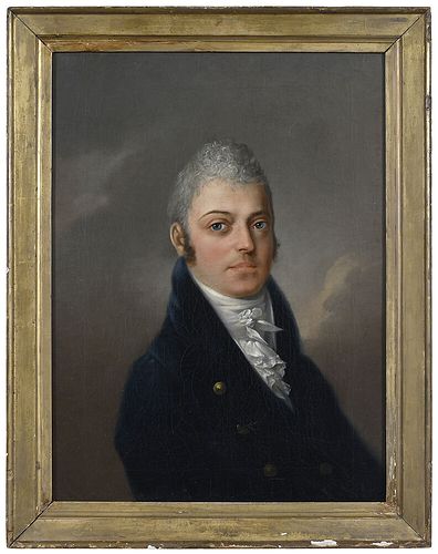 FRENCH SCHOOL PORTRAIT early 19th 37a27c