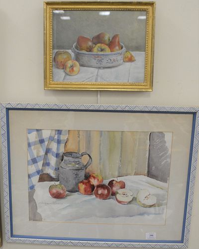 THREE FRAMED STILL LIFES, TO INCLUDE