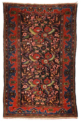 PERSIAN THROW RUGearly 20th century  37a313