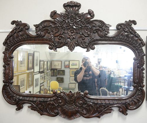 LARGE FRENCH STYLE MIRROR WITH