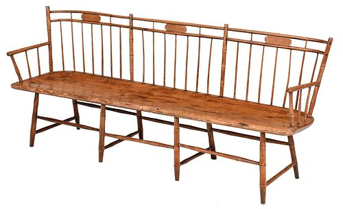 AMERICAN FAUX BAMBOO PLANK SEAT