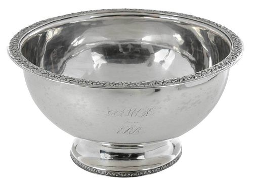 CHARLESTON COIN SILVER BOWL JOHN 37a3b2