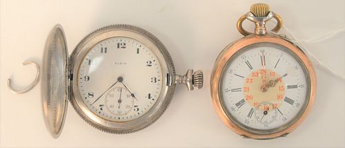 TWO POCKET WATCHES, TO INCLUDE