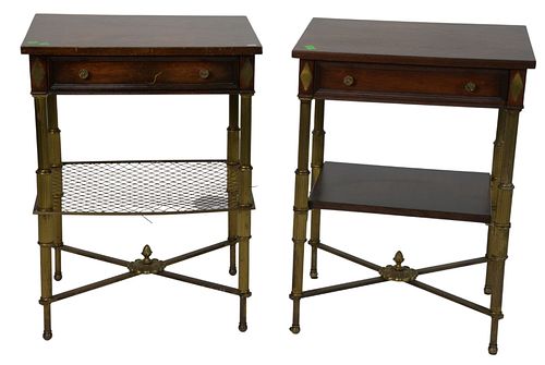 PAIR OF FRENCH STYLE STANDS HAVING 37a51d