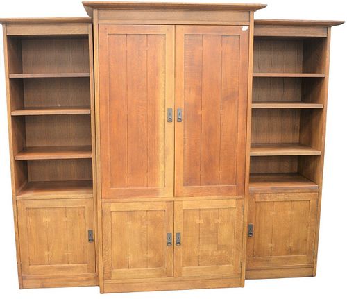 STICKLEY MISSION OAK ENTERTAINMENT 37a522