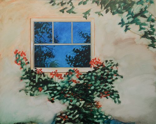 UNKNOWN ARTIST, 1992, RED FLOWERING