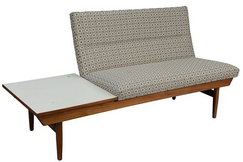 THAYER COGGIN SETTEE WITH SIDE 37a61e