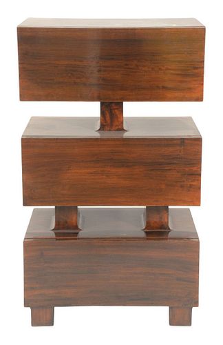 CONTEMPORARY MAHOGANY CHEST OF 37a63f