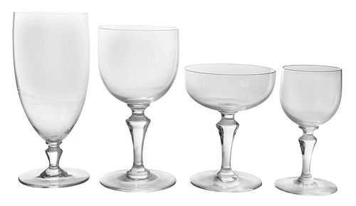 42 PIECES OF BACCARAT DRINKWAREContinental,