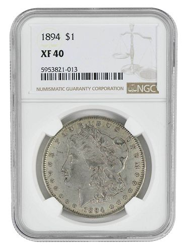 1894 MORGAN DOLLARlow mintage Philadelphia