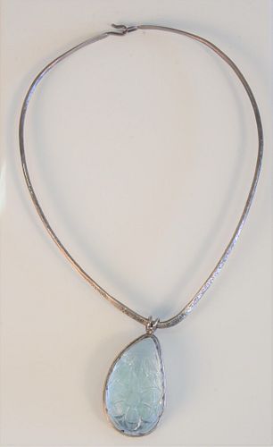 DESIGNER STERLING SILVER NECKLACE