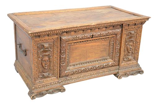 WALNUT CASSONE 17TH OR 18TH CENTURY 37a815