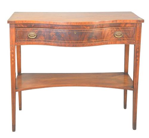 FEDERAL STYLE MAHOGANY ONE DRAWER 37a849